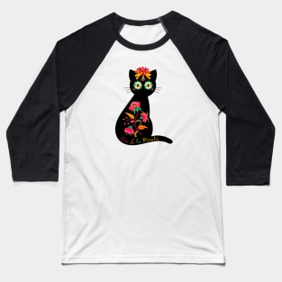 Dia de los Meowtos #3 Baseball T-Shirt